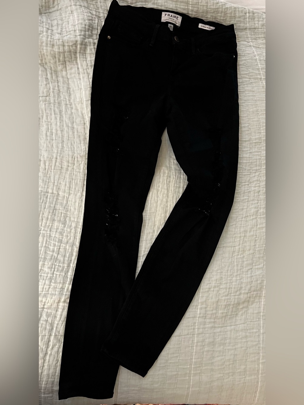 Frame High Rise Skinny Jean /Size 26
